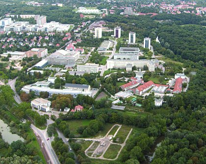 Luftaufnahme Weinbergcampus (Foto: Otto Miersch)